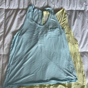 Alexander Wang racer back tanks set